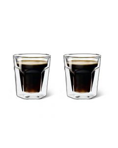 Dubbelwandig glas Espresso 100ml s/2