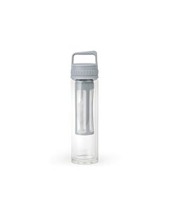 Cold brew infuser bottle Moshi glas grijs