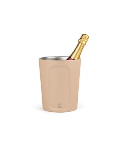 Champagnekoeler dubbelwandig Corvina zand