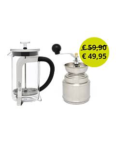 Koffiemaker Shiny 600 ml met koffiemolen