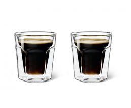 Dubbelwandig glas Espresso 100ml s/2
