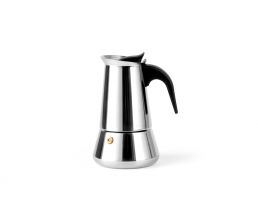 Espressomaker Trevi 4-kops rvs
