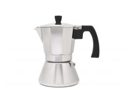 Espressomaker Tivoli 6-kops aluminium