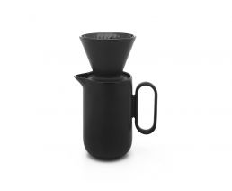 Koffieset Palermo 900ml zwart
